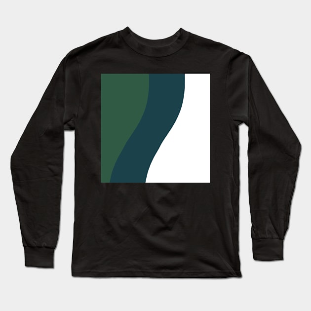 Abstract Lines #24 Long Sleeve T-Shirt by christiwilbert